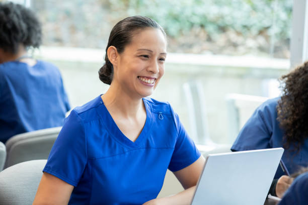 istock Nursing students with diverse backgrounds unite for shared learning in healthcare 1925984153
