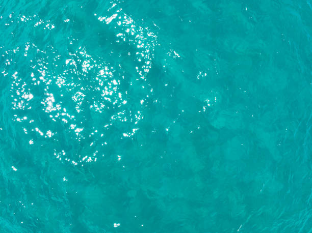 istock Sea surface ocean waves background,Top view ocean sea water texture background 1926054064
