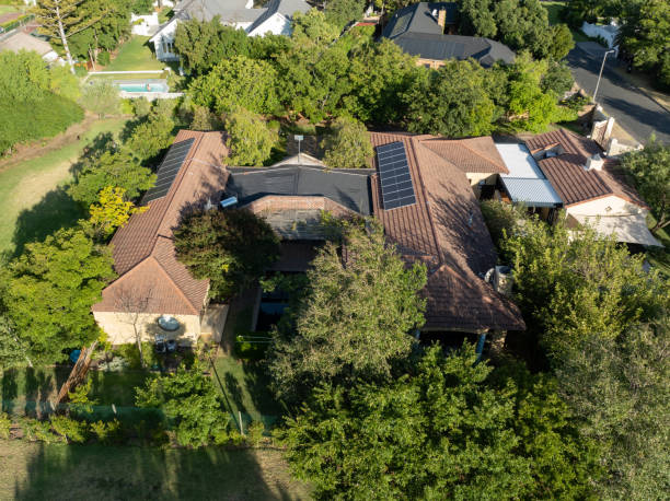 istock Home in Cape Town with solar panels installed on the roof 1926316878