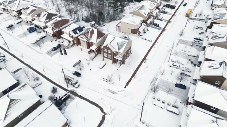 Snow Covered Suburb