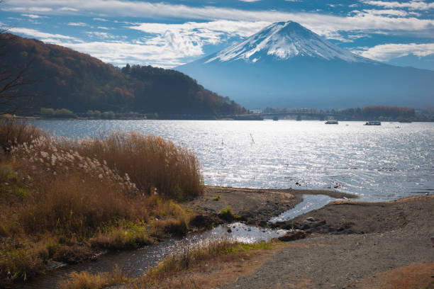 istock mountain Fuji view around Kawaguchiko lake 1926464362