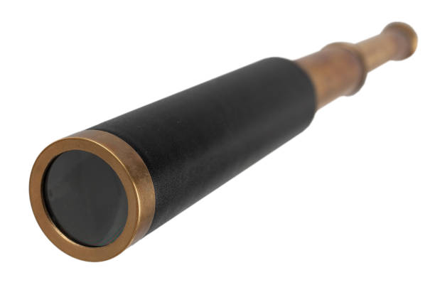 istock Retro vintage spyglass telescope 1926675682