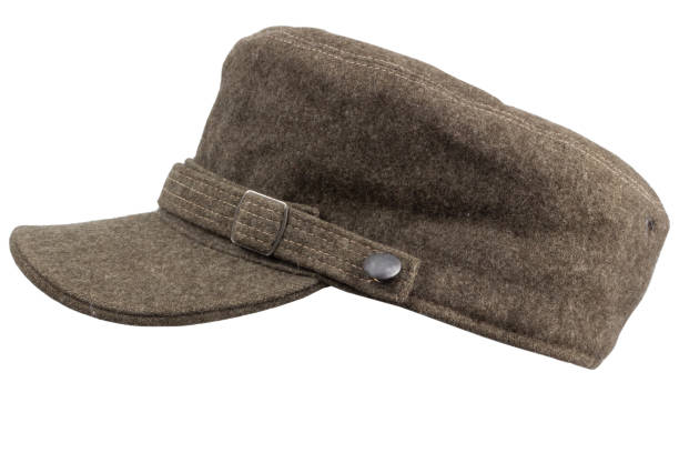 istock vintage army winter uniform cap 1926676199