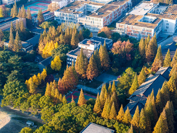 istock Suzhou University in Autumn 1926713075