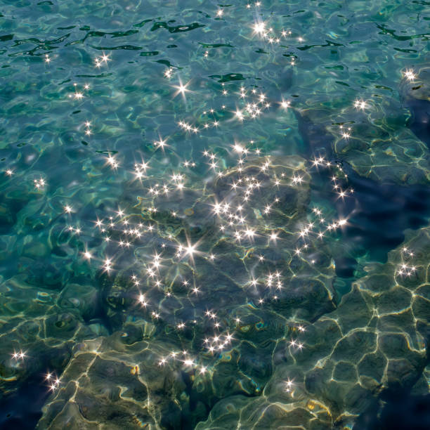 istock Sparkling aquamarine sea water 1926725474