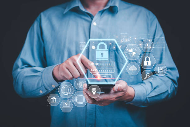 istock The world of cybersecurity with a focus on privacy and data protection. Featuring cutting-edge technology to safeguard personal and global information in the digital era. 1926741979
