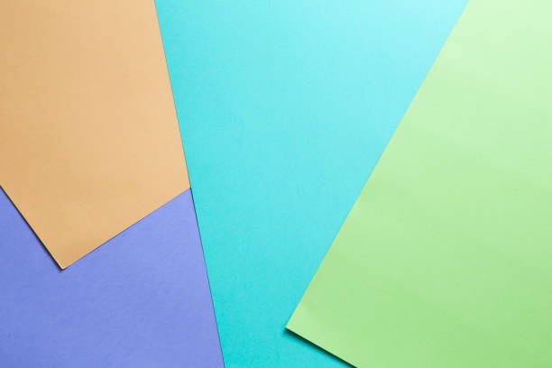 istock abstract geometric background with color paper 1926781168