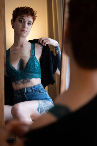 istock Young Tattooed Woman 1926867094