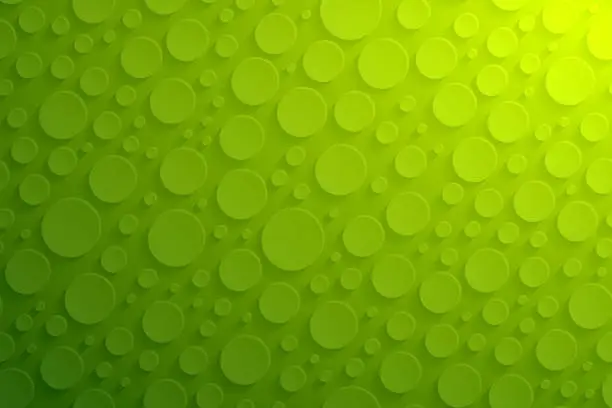 Vector illustration of Abstract green background - Geometric texture