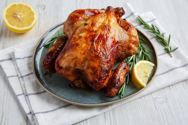 Frango Inteiro Suculento: Fácil e Saboroso em 15 Minutos - receita deliciosa profissional - passo 2