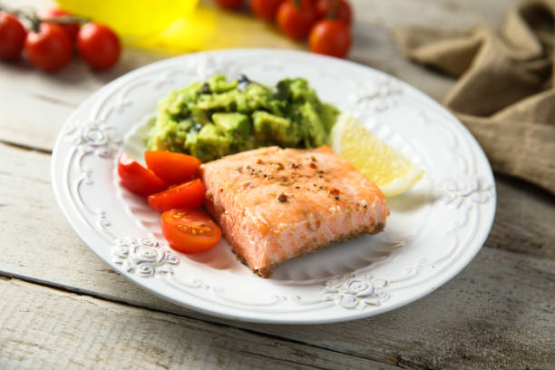 istock Baked salmon fillet 1926932653