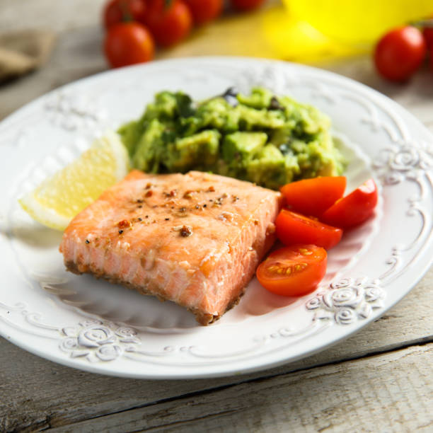 istock Baked salmon fillet 1926934574