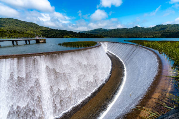 Beautiful Water Dam in Auckland