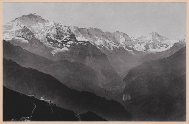 istock Schynige Platte, Lauterbrunnen Valley, Bernese Oberland, Switzerland, collotype, published ca.1898 1926940762
