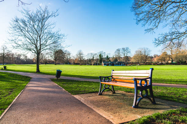 Garbage Bin at The Pantiles of Royal Tunbridge Wells in Kent, England