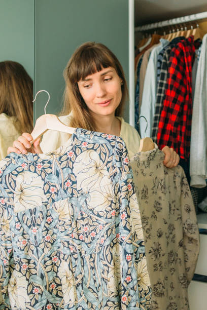 istock Woman choosing her outfit 1926989386
