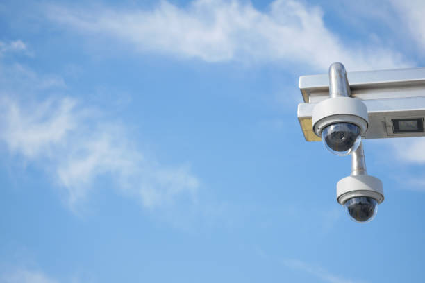 istock Close-up Of Security Camera On The Street. 1927005323
