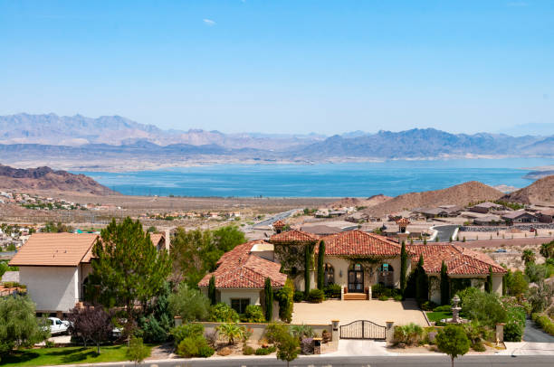 A housing development near Lake Mead, Arizona