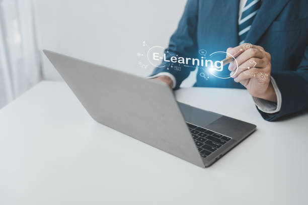 istock Concepts of online learning, use of technology in modern teaching, access to knowledge using the internet to search for information online all over the world, online learning, e-learning. 1927198598