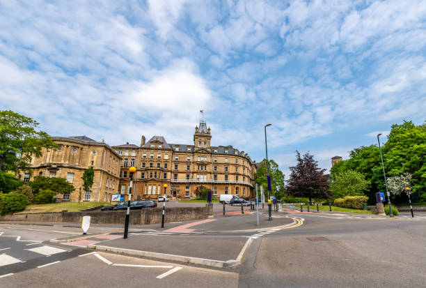 istock Pedestrian crossing to Bournemouth Town Hall 1927224513