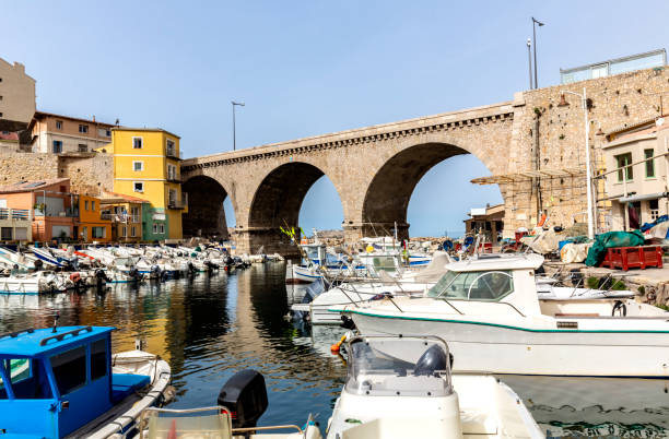 Harbor at Vallon Des Auffes in Marseille