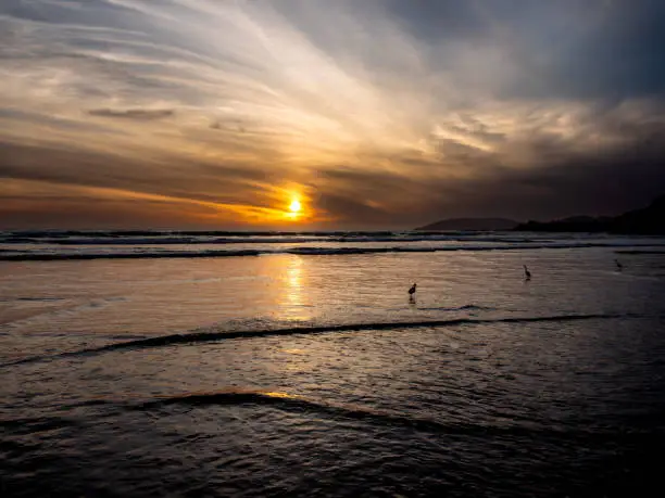 Sunset in Pismo Beach, California