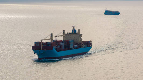 istock logistic cargo container ship sailing in sea to import export goods and distributing products to dealer and consumers across worldwide, aerial front view 1927399679