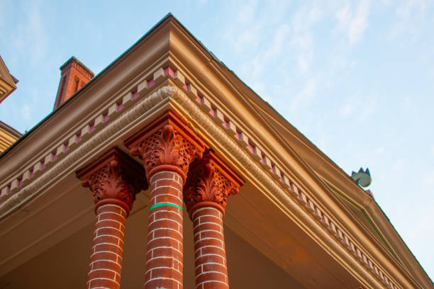 istock Beautiful Brick Columns- Howard County, Indiana 1927407035