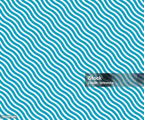 Simple Wavey Pattern Wave Simple Wavy Line Smooth Pattern Web Design Greeting Card Textile ...