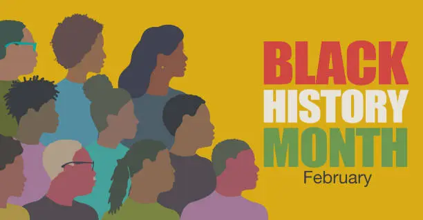 Vector illustration of Black History Month