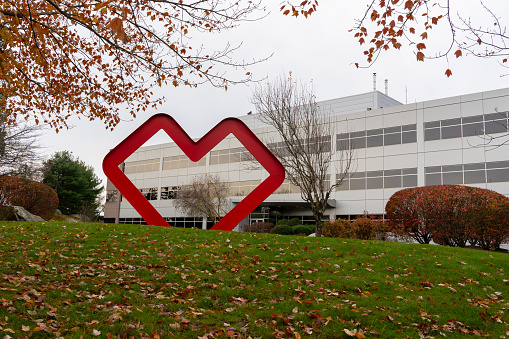 The office building of CVS Health at its Corporate Headquarters at 1 CVS Dr, Woonsocket, RI, USA, November 10, 2023. CVS Health Corporation is an American healthcare company.