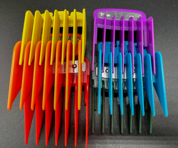 istock Guard attachments for hair clippers 1927639102