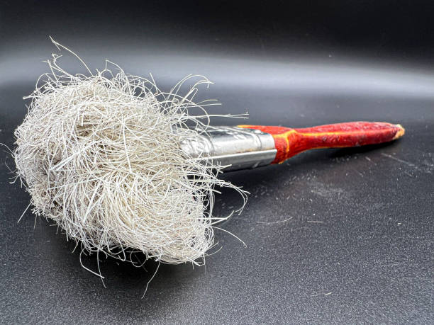 istock Old Used Paintbrush 1927639646