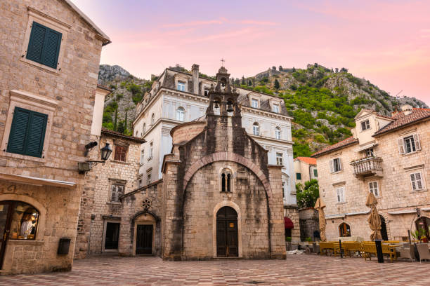 istock Sunrise over St Luke church 1927646017