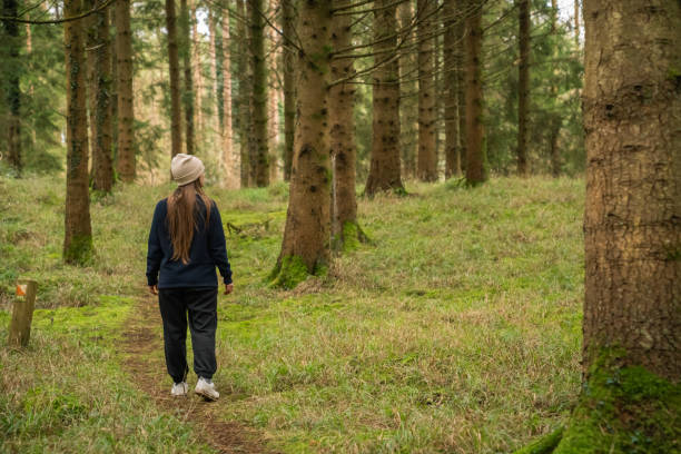 istock Woman in the forest 1927655670