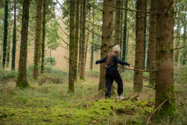 istock Woman in the forest 1927683122
