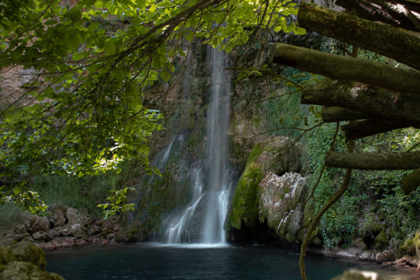 Waterfall Veliki Buk in Serbia