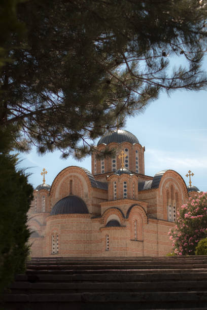 istock Gracanica, orthodox monastery in summer time, 1927713924