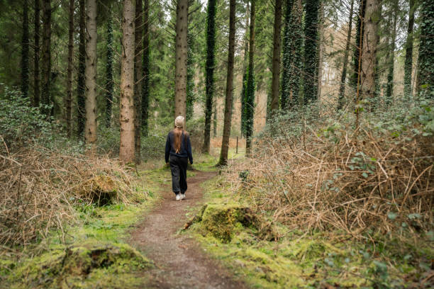 istock Woman in the forest 1927725543