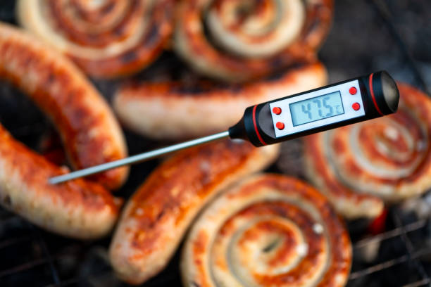 istock Digital thermometer shows unsafe cooking temperature 1927758300