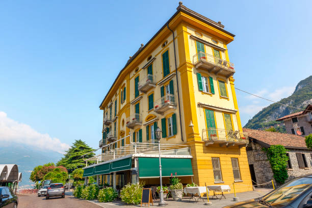 istock Yellow house in Varenna 1927880847