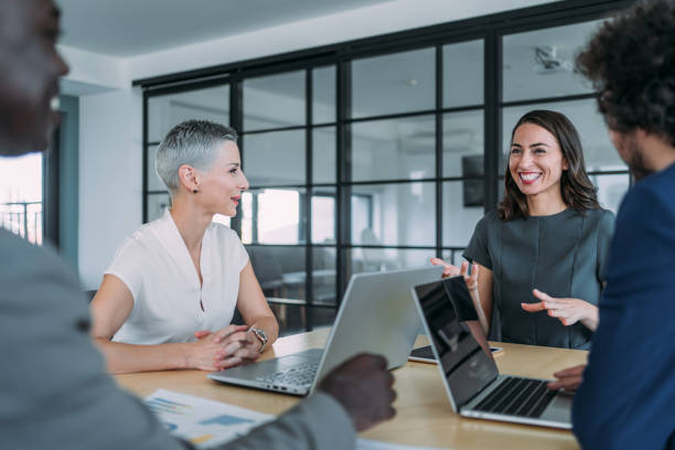 istock Business persons on meeting in the office. 1927881389