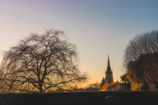 View of All Saints Church in Marlow