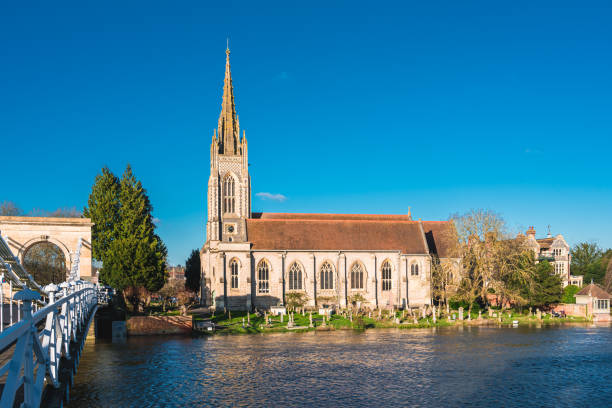 Bridge and Church in Marlow, Buckinghamshire