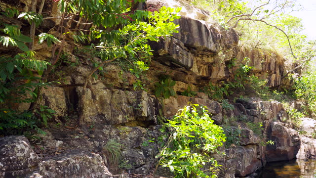 rock formations on the Brazilian Cerrado