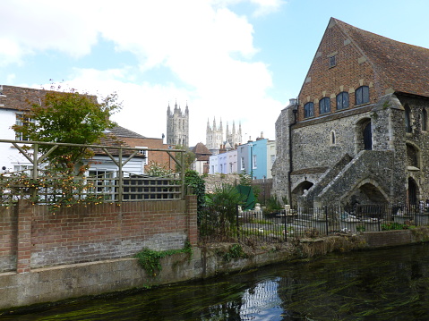 View of Canterbury Cathedral, Kent