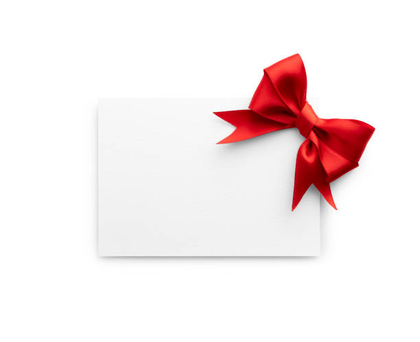 istock Greeting card with red ribbon for Valentine's day 1928205474