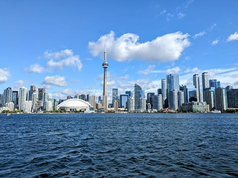 Toronto Skyline Lake Ontario Canada