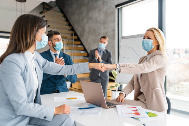 istock When you work together, you win together! 1928353699