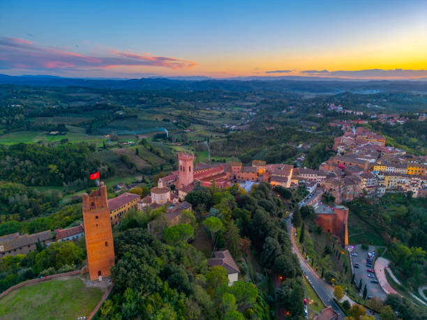 istock San Miniato Tuscan town from drone 1928385662